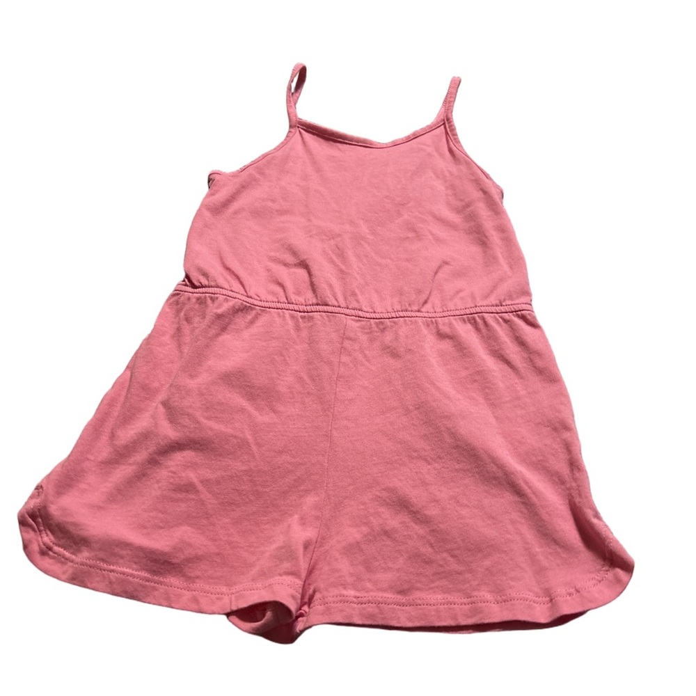 H&M Pink Toddler Sleeveless Shorts Romper